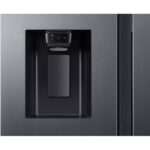 طراحی بخش آبریز و یخساز در یخچال فریزر ساید بای ساید سامسونگ RS80 کد RS80DG5402SL ساخت کره مونتاژ چین 30 فوت رنگ نقره ای سال 2024 - سایت دبی کوچولو