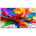 نمای روبرو و بدون پایه در تلویزیون QNED ال جی 65QNED93A سایز 65 اینچ 4K رفرش ریت 144 هرتز،قطعات کره و مونتاژ اندونزی، چین، مصر، لهستان سال 2025 - سایت دبی کوچولو