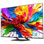 نمای سمت چپ در تلویزیون QNED ال جی 65QNED93A سایز 65 اینچ 4K رفرش ریت 144 هرتز،قطعات کره و مونتاژ اندونزی، چین، مصر، لهستان سال 2025 - سایت دبی کوچولو