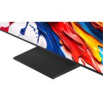 پایه وسط در تلویزیون QNED ال جی 75QNED93A سایز 75 اینچ 4K رفرش ریت 144 هرتز،قطعات کره و مونتاژ اندونزی، چین، مصر، لهستان سال 2025 - سایت دبی کوچولو