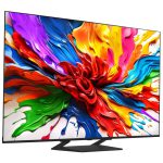 نمای سمت راست در تلویزیون QNED ال جی 75QNED93A سایز 75 اینچ 4K رفرش ریت 144 هرتز،قطعات کره و مونتاژ اندونزی، چین، مصر، لهستان سال 2025 - سایت دبی کوچولو