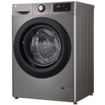 نمای سمت چپ در ماشین لباسشویی ال جی R3 رنگ نقره ای 8 کیلو (F4R3TYG6P) ساخت کُره با گارانتی و پرداخت درب منزل در دبی کوچولو