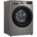 نمای سمت راست در ماشین لباسشویی ال جی R3 رنگ نقره ای 9 کیلو (F4R3VYG6P) ساخت کُره با گارانتی و پرداخت درب منزل در دبی کوچولو