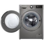 جهت باز شدن درب در ماشین لباسشویی ال جی R3 رنگ نقره ای 9 کیلو (F4R3VYG6P) ساخت کُره با گارانتی و پرداخت درب منزل در دبی کوچولو