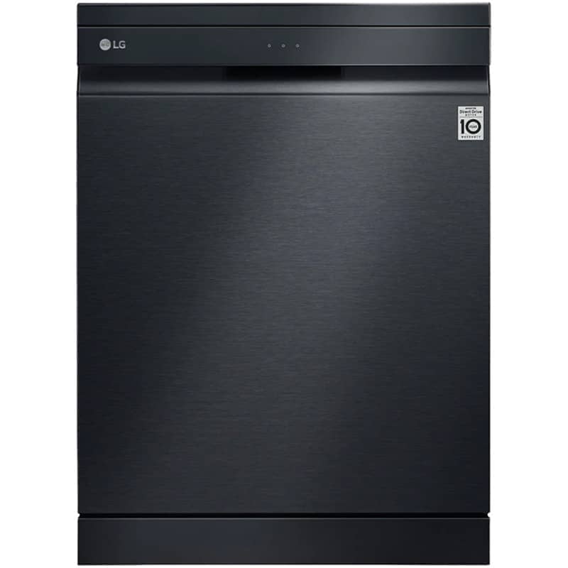 325 LG dishwasher BLACK - DFB325HM - dobeikuchulu (1) قیمت و خرید ماشین ظرفشویی ال جی 325 کد DFB325HM رنگ مشکی سه طبقه 14 نفره سه سبد اصل کره مونتاژ کره - سایت دبی کوچولو