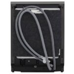 نمای پشت ماشین ظرفشویی ال جی 335 کد DFC335HD رنگ دودی سه طبقه 14 نفره سه سبد اصل کره مونتاژ کره - سایت دبی کوچولو