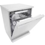 نمای سمت راست در ماشین ظرفشویی ال جی 435 کد DFC435FW رنگ سفید سه طبقه 14 نفره 3 سبد اصل کره مونتاژ کره دارای بخارشوی - سایت دبی کوچولو