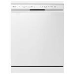 قیمت و خرید ماشین ظرفشویی ال جی 513 کد DFC513FW رنگ سفید سه طبقه 14 نفره 3 سبد اصل کره مونتاژ کره بدون بخارشوی - سایت دبی کوچولو