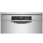 نمای پنل لمسی و برنامه های ماشین ظرفشویی بوش 85M کد SMS6ZCI85M رنگ نقره ای سه طبقه 14 نفره 3 سبد اصل آلمان مونتاژ آلمان - سایت دبی کوچولو