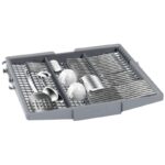 سبد قاشق و چنگال در ماشین ظرفشویی بوش 85M کد SMS6ZCI85M رنگ نقره ای سه طبقه 14 نفره 3 سبد اصل آلمان مونتاژ آلمان - سایت دبی کوچولو