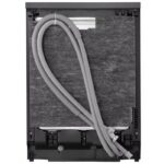 نمای پشت ماشین ظرفشویی ال جی 513 کد DFC513FD رنگ دودی سه طبقه 14 نفره 3 سبد اصل کره مونتاژ کره بدون بخارشوی - سایت دبی کوچولو