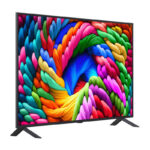 تلویزیون nano90 2025 ال جی از نمای سمت چپ