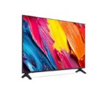 تلویزیون lg qned70 از نمای سمت چپ