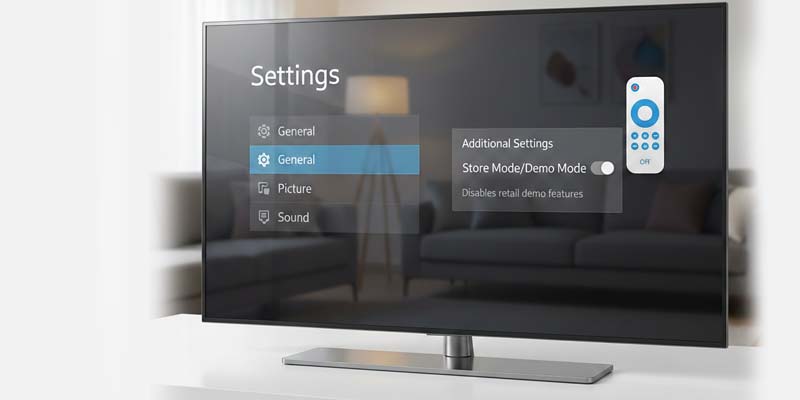 غیر فعال کردن حالت مغازه در تلویزیون ال جی