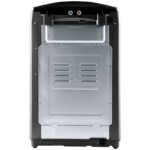 نمای پشت ماشین لباسشویی و پتوشور ال جی T18 رنگ دودی 18 کیلو (T18H3SDHT2) ساخت کُره با گارانتی و پرداخت درب منزل در دبی کوچولو