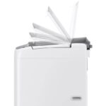 جهت باز شدن درب در ماشین لباسشویی و پتوشور ال جی T18 رنگ سفید 18 کیلو (T18H3SDHTW) ساخت کُره با گارانتی و پرداخت درب منزل در دبی کوچولو