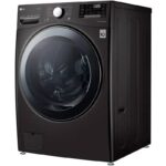 نمای سمت چپ در ماشین لباسشویی و خشک کن ال جی V21 رنگ دودی 20 کیلو با 12 کیلو خشک کن (WDV2101BRV) ساخت کُره با گارانتی و پرداخت درب منزل در دبی کوچولو