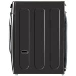 نمای بغل ماشین لباسشویی و خشک کن ال جی V21 رنگ دودی 20 کیلو با 12 کیلو خشک کن (WDV2101BRV) ساخت کُره با گارانتی و پرداخت درب منزل در دبی کوچولو