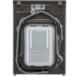 نمای پشت ماشین لباسشویی و خشک کن ال جی V21 رنگ دودی 20 کیلو با 12 کیلو خشک کن (WDV2101BRV) ساخت کُره با گارانتی و پرداخت درب منزل در دبی کوچولو