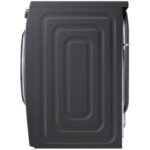 نمای بغل ماشین لباسشویی سامسونگ WW80J رنگ اینوکس 8 کیلو (WW80J5555FX1) ساخت کُره با گارانتی و پرداخت درب منزل در دبی کوچولو