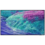 نمای روبرو و بدون پایه در تلویزیون Neo QLED سامسونگ 55QN1EF سایز 55 اینچ 4K رفرش ریت 144 هرتز،قطعات کره و مونتاژ مجارستان و اسلواکی در سال 2025 - سایت دبی کوچولو