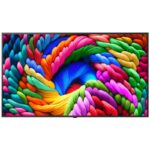 نمای روبرو و بدون پایه در تلویزیون NanoCell ال جی 65NANO90 سایز 65 اینچ 4K رفرش ریت 60 هرتز،قطعات کره و مونتاژ لهستان در سال 2025 - سایت دبی کوچولو