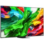 نمای سمت راست در تلویزیون QNED Evo Edge MiniLED ال جی 75QNED86 سایز 75 اینچ 4K رفرش ریت 144 هرتز،قطعات کره و مونتاژ اندونزی در سال 2025 - سایت دبی کوچولو