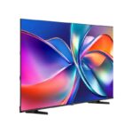 نمای سمت راست در تلویزیون QLED هایسنس 98E7Q سایز 98 اینچ 4K رفرش ریت 60 هرتز،قطعات چین و مونتاژ چین در سال 2025 - سایت دبی کوچولو