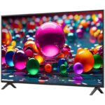 نمای سمت چپ در تلویزیون LED ال جی UA8450 کیفیت 4K رفرش ریت 60 هرتز،قطعات کره و مونتاژ ویتنام و اندونزی در سال 2025 - سایت دبی کوچولو