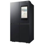 نمای سمت چپ در یخچال فریزر ساید بای ساید سامسونگ RF71 کد RF71DG9H0EB1A ساخت کره مونتاژ کره 29 فوت رنگ دودی سال 2024 - سایت دبی کوچولو