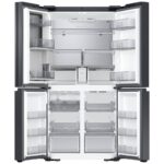 طراحی و نمای بخش داخلی یخچال فریزر ساید بای ساید سامسونگ RF71 کد RF71DG9H0EB1A ساخت کره مونتاژ کره 29 فوت رنگ دودی سال 2024 - سایت دبی کوچولو