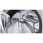جنس استیل ضد زنگ در ماشین لباسشویی بوش 9 کیلو WGA1440XGC رنگ اینوکس نقره ای ساخت آلمان مونتاژ ترکیه سری 4 با گارانتی و پرداخت درب منزل در دبی کوچولو