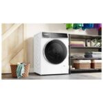 نمای کلی از ماشین لباسشویی بوش 9 کیلو WGB24400GC رنگ سفید ساخت آلمان مونتاژ آلمان سری 8 با گارانتی و پرداخت درب منزل در دبی کوچولو