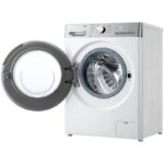 جهت باز شدن درب در ماشین لباسشویی و خشک کن ال جی R13 کد (WDR1307BWP) رنگ سفید 13 کیلو با 7 کیلو خشک کن صد در صد ساخت کُره با گارانتی و پرداخت درب منزل در دبی کوچولو
