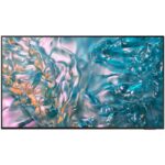 نمای روبرو و بدون پایه در تلویزیون Crystal سامسونگ 75DUE800 سایز 75 اینچ 4K رفرش ریت 60 هرتز،قطعات کره و مونتاژ مصر در سال 2024 - سایت دبی کوچولو