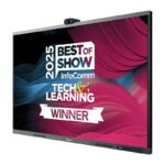 زاویه دید و نمای سمت چپ در تلویزیون لمسی LED هایسنس WM6FE Go Board کیفیت تصویر 4K رفرش ریت 60 هرتز،قطعات چین و مونتاژ چین در سال 2025 - سایت دبی کوچولو