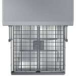نمای بخش بالایی سبد ها در ماشین ظرفشویی سامسونگ G550 کد DW60DG550FSR رنگ نقره ای سه طبقه 14 نفره 3 سبد اصل کره مونتاژ چین - سایت دبی کوچولو