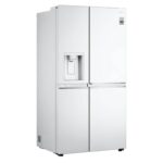 نمای سمت راست در یخچال فریزر ساید بای ساید ال جی J267 کد GC-J267SQSS ساخت کره مونتاژ چین 24 فوت رنگ سفید سال 2024 - سایت دبی کوچولو