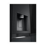 بخش یخساز و آبریز در یخچال فریزر ساید بای ساید ال جی X287 کد GCX-287TVAN ساخت کره مونتاژ چین 24 فوت رنگ دودی سال 2024 - سایت دبی کوچولو