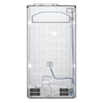 طراحی نمای پشت یخچال فریزر ساید بای ساید ال جی X287 کد GCX-287TVAN ساخت کره مونتاژ چین 24 فوت رنگ دودی سال 2024 - سایت دبی کوچولو