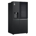 نمای سمت راست در یخچال فریزر ساید بای ساید ال جی X287 کد GCX-287TVAN ساخت کره مونتاژ چین 24 فوت رنگ دودی سال 2024 - سایت دبی کوچولو