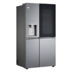 نمای سمت راست در یخچال فریزر ساید بای ساید ال جی X267 کد GR-X267MSHS ساخت کره مونتاژ چین 24 فوت رنگ نقره ای سال 2024 - سایت دبی کوچولو