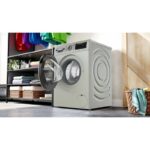جهت باز شدن درب در ماشین لباسشویی بوش 9 کیلو WGA2440XME رنگ نقره ای ساخت آلمان مونتاژ ترکیه سری 4 با گارانتی و پرداخت درب منزل در دبی کوچولو