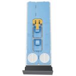 جایگاه پودر و نرم کننده و مواد شوینده در ماشین لباسشویی و خشک کن سامسونگ WD90 کد (WD90F22BCS) رنگ نقره ای 22 کیلو با 11کیلو خشک کن صد در صد ساخت کُره با گارانتی و پرداخت درب منزل در دبی کوچولو