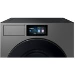 نمای روبرو از برنامه ها و پنل لمسی در ماشین لباسشویی و خشک کن سامسونگ WD90 کد (WD90F22BCS) رنگ نقره ای 22 کیلو با 11کیلو خشک کن صد در صد ساخت کُره با گارانتی و پرداخت درب منزل در دبی کوچولو