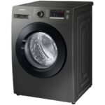 نمای سمت چپ در ماشین لباسشویی سامسونگ WW70 رنگ اینوکش 7 کیلو (WW70T4020CX) ساخت کُره با گارانتی و پرداخت درب منزل در دبی کوچولو