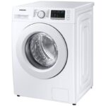 نمای سمت راست در ماشین لباسشویی سامسونگ WW70 رنگ سفید 7 کیلو (WW70T4020EE) ساخت کُره با گارانتی و پرداخت درب منزل در دبی کوچولو