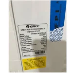 لیبل و سریال نامبر و کد اصلی کولر گازی ایستاده گری GVH48ALXL-K3DTC7A اینورتر 48000 همراه با گارانتی و پرداخت درب منزل از سایت دبی کوچولو