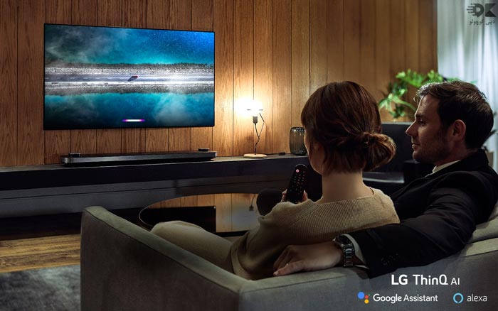 تلویزیون OLED 2019 ال جی مدل W9 فورکا اسمارت-دبی کوچولو