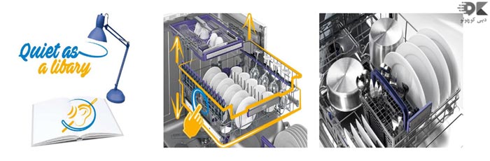 ظرفشویی 14 نفره بکو مدل DFN28R31 دبی کوچولو